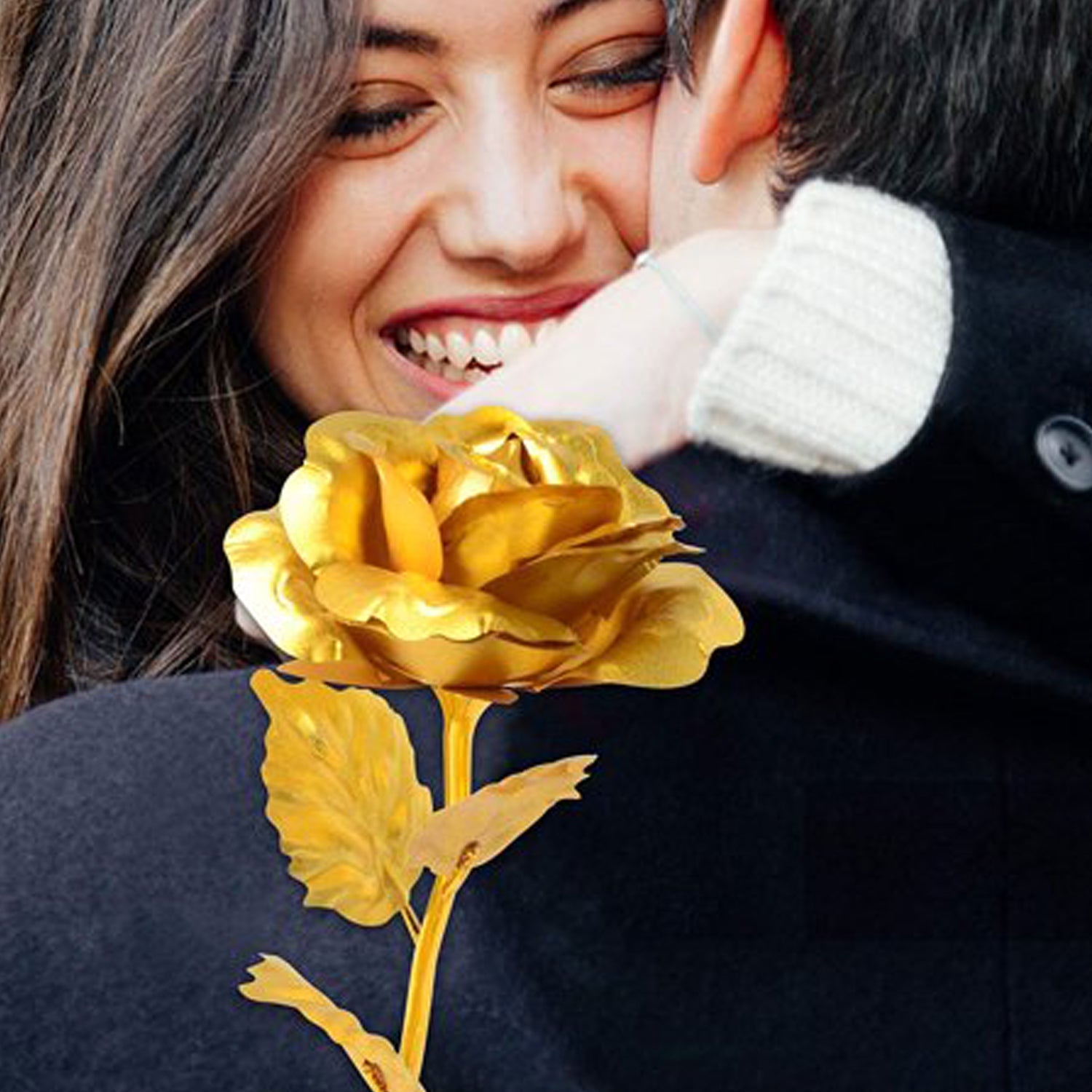 0606 Luxury Decorative Gold Plated Artificial Golden Rose with Premium Box 0606 Luxury Decorative Gold Plated Artificial Golden Rose with Premium Box